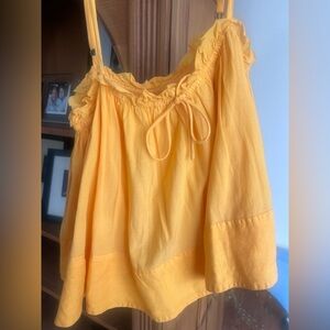 Anthropologie Pilcro summer top.